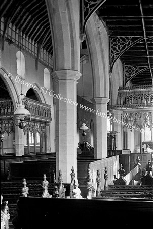 CHURCH INTERIOR FROM S.W.